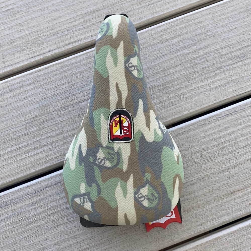 S&M BMX BIKE CAMO SHIELD WRAP PIVOTAL SEAT SUNDAY PRIMO CULT ODYSSEY FAT SEAT